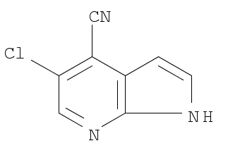 5-Chloro-1h-pyrrolo[2,3-b]pyridine-4-carbonitrile